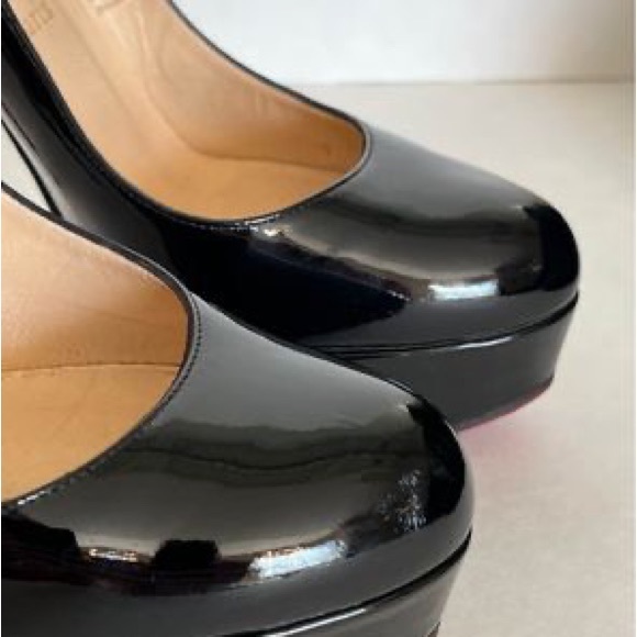 Christian Louboutin Bianca Platform Red Sole Pump Size 37 (US 7) - Picture 7 of 8